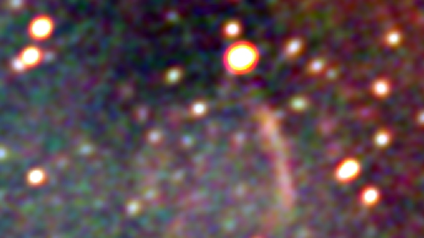 A supernova remnant seen in radio
