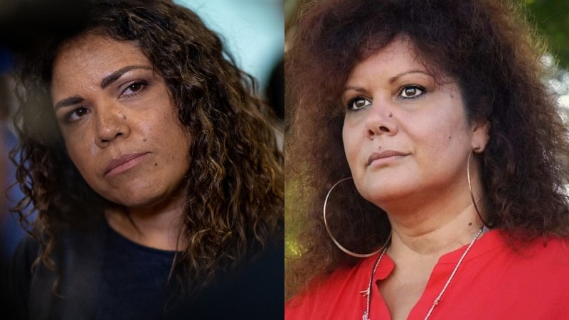 A composite image with Jacinta Price on the left and Malarndirri McCarthy on the right.