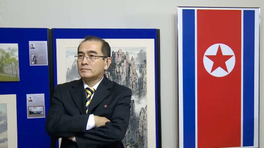 Deputy ambassador at the North Korean embassy in London, Thae Yong-ho