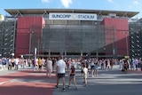 Broncos crowd Suncorp Stadium Saturday March 27 2021