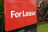 for lease sign outside a house