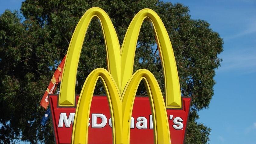 McDonalds golden arches