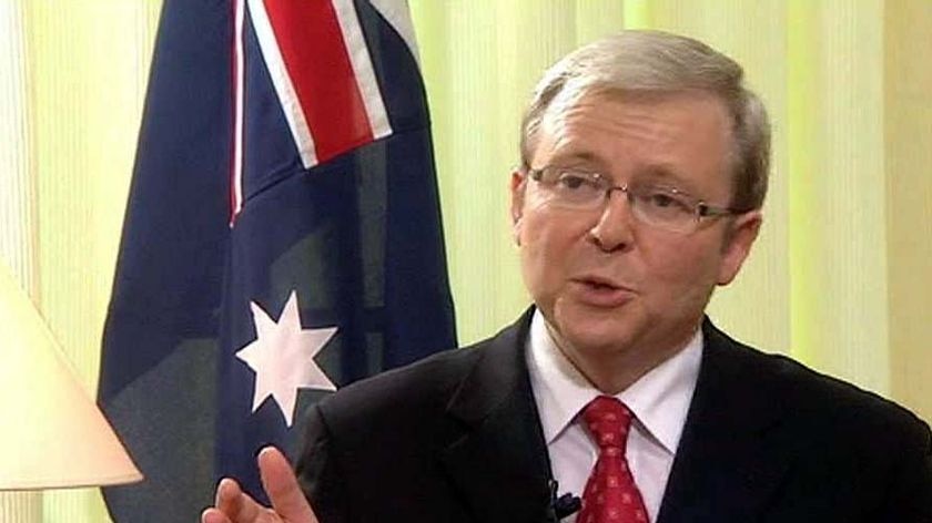 Kevin Rudd: The program is part of an overall plan to help Indigenous people.