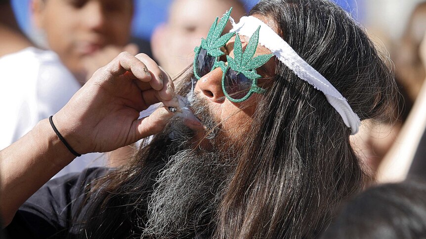 Coloradoans celebrates the legalisation of marijuana in 2012
