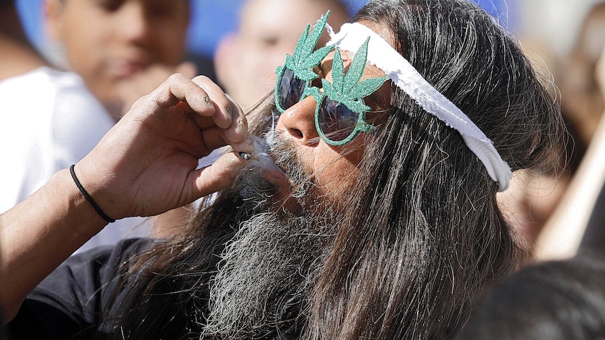 Coloradoans celebrates the legalisation of marijuana in 2012