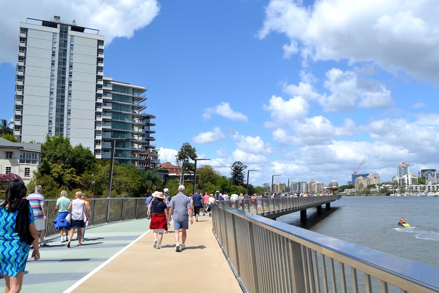 Brisbane's Riverwalk reopens