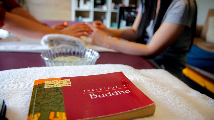 Michelle says Buddhism has become increasingly important in her life.