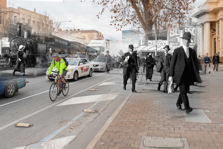 Transitions 1914-2014, King William Street