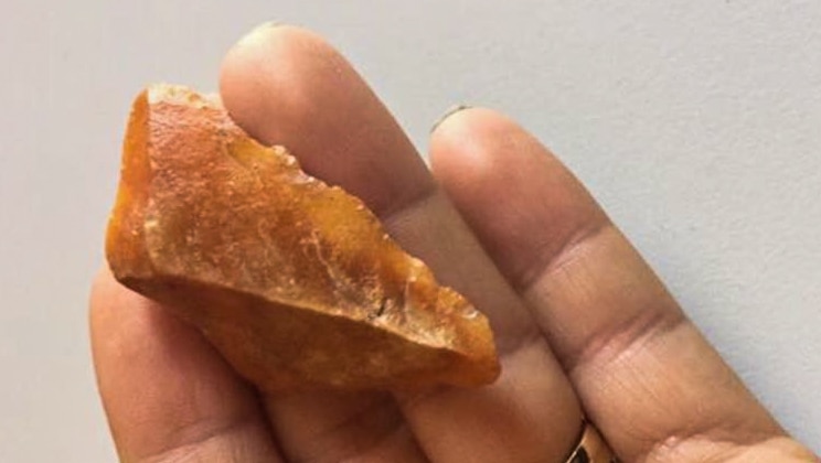 An ancient Aboriginal artefact  found in Broome