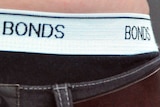 The band of a pair of Bonds undies.