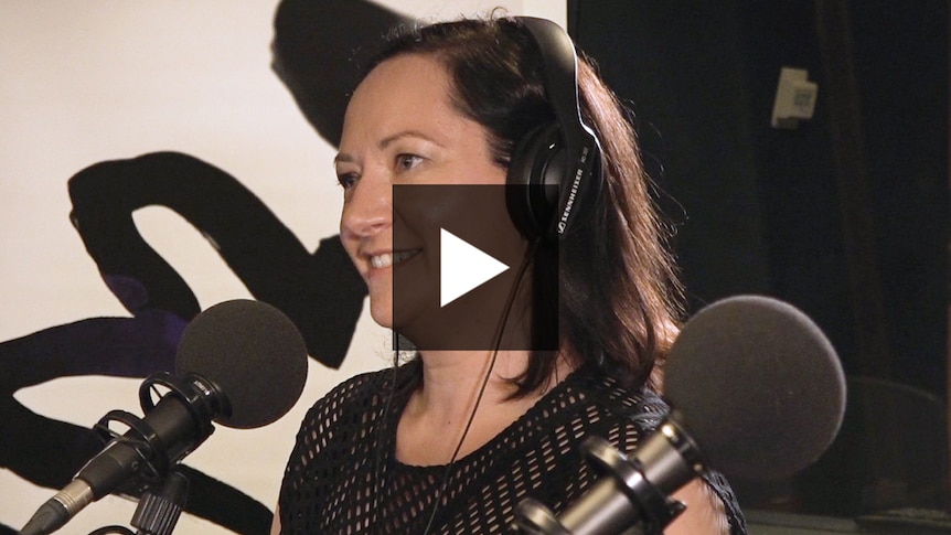 Dr Anita Collins in the ABC Classic FM studio