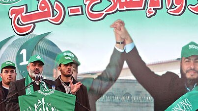 Hamas has named senior leader Ismail Haniya as prime minister designate.