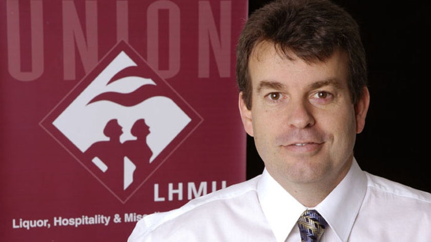 Dave Kelly, LHMU secretary