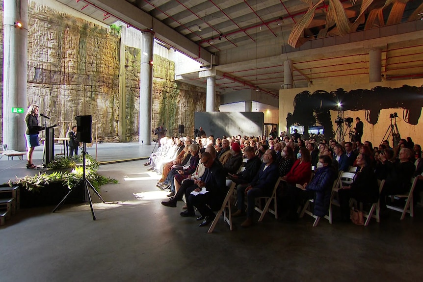 Joint signing in support of the Uluru Statement of the Heart at Barangaroo