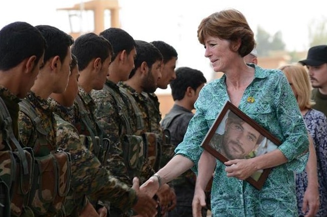 Michele Harding meets the YPG