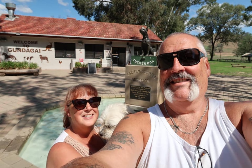 Debi and Steve Murphy have spent the past eight months travelling around Australia.