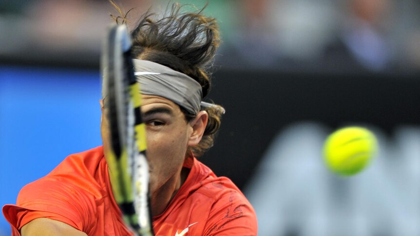 Driving force ... Rafa Nadal's Spanish team is looking for its third Davis Cup crown in four years.