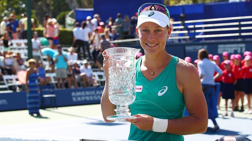 Sam Stosur wins the Southern Californinan Open