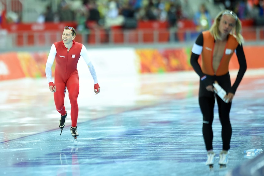 Brodka wins 1500m speed skate gold
