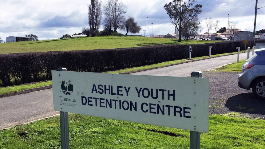 Ashley Youth Detention Centre sign