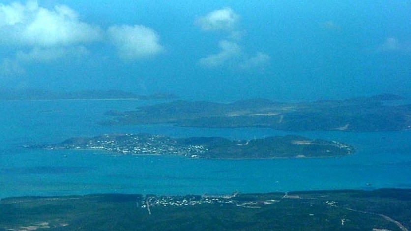 Aerial photo of part of Torres Strait
