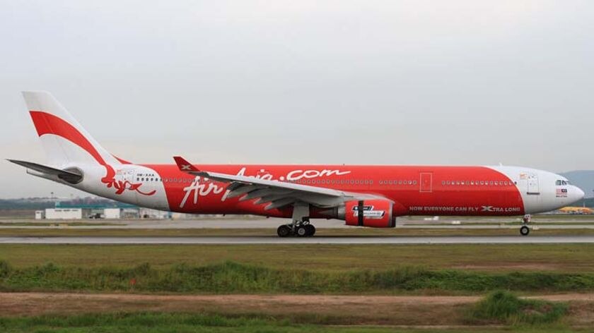 An aircraft of AirAsia X, the international wing of AirAsia.