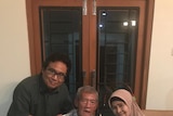 Prof Vedi Hadiz (kiri) bersama Arief Budiman dan istrinya Leila Chairani Budiman di Melbourne bulan Januari 2019.