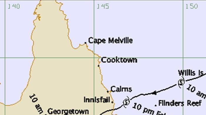 Ex tropical cyclone Yasi is moving into Central Australia