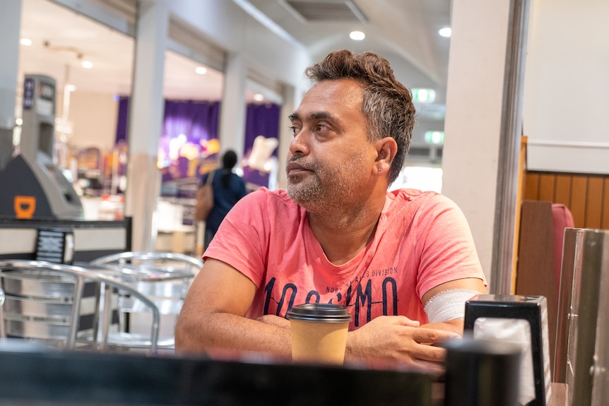 Kabir at a cafe in Gatton, March 2023.