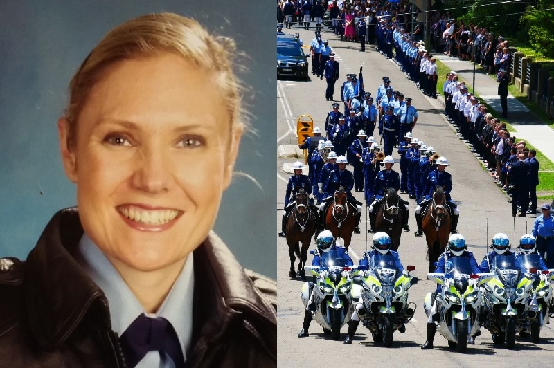 Hero police officer Kelly Foster farewelled after Blue Mountains whirlpool death