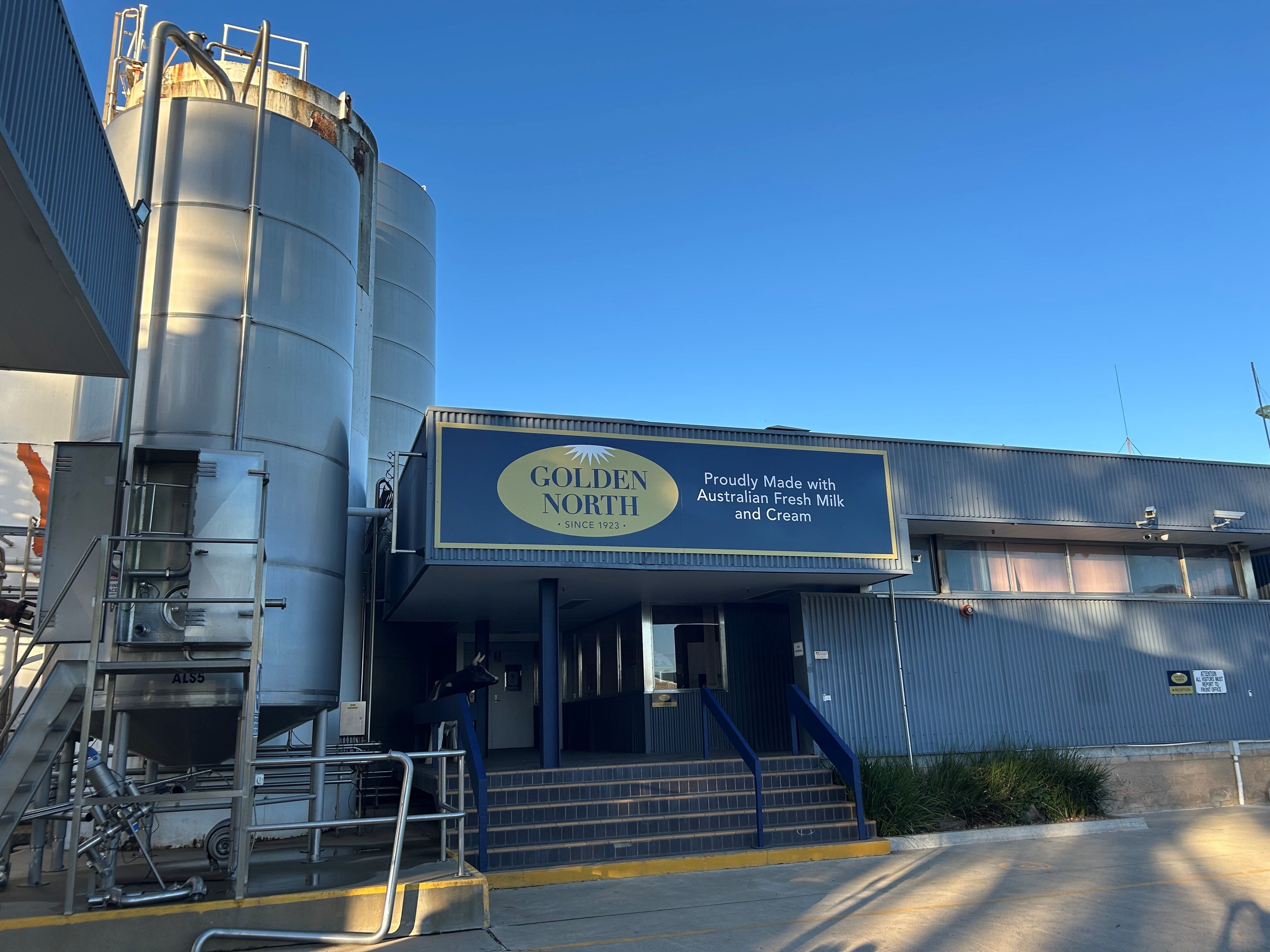 Golden North's ice cream factory starts production at new site