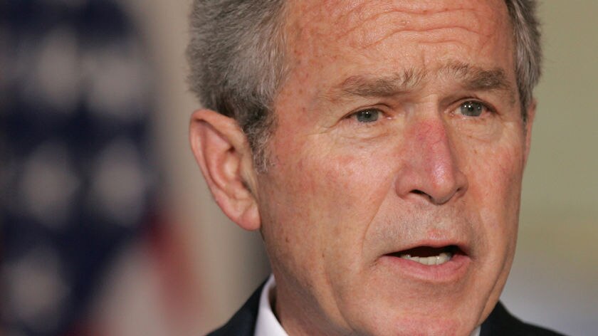 George W Bush delivers speech on Iraq