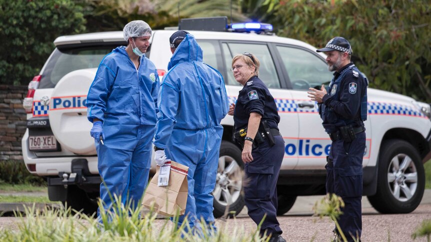 Police at scene of Brisbane shooting in Wakerley