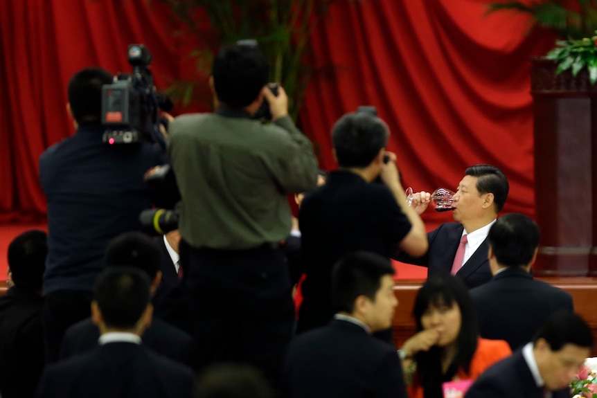 Xi Jinping in media spotlight
