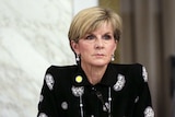 Australian Foreign Minister Julie Bishop headshot.