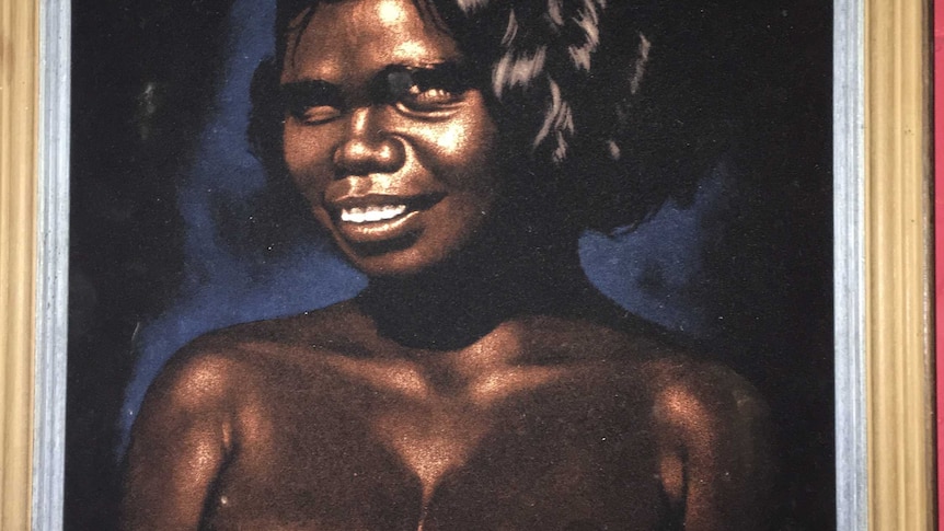 Portrait of Aboriginal girl at Fitzroy's Union Hotel