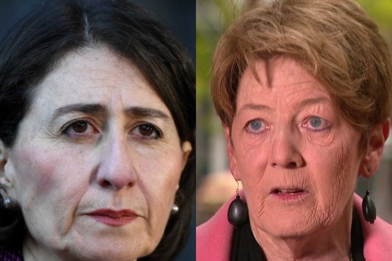 A composite of Gladys Berejiklian and Catherine Cusack