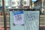 Swastika graffiti at Bondi