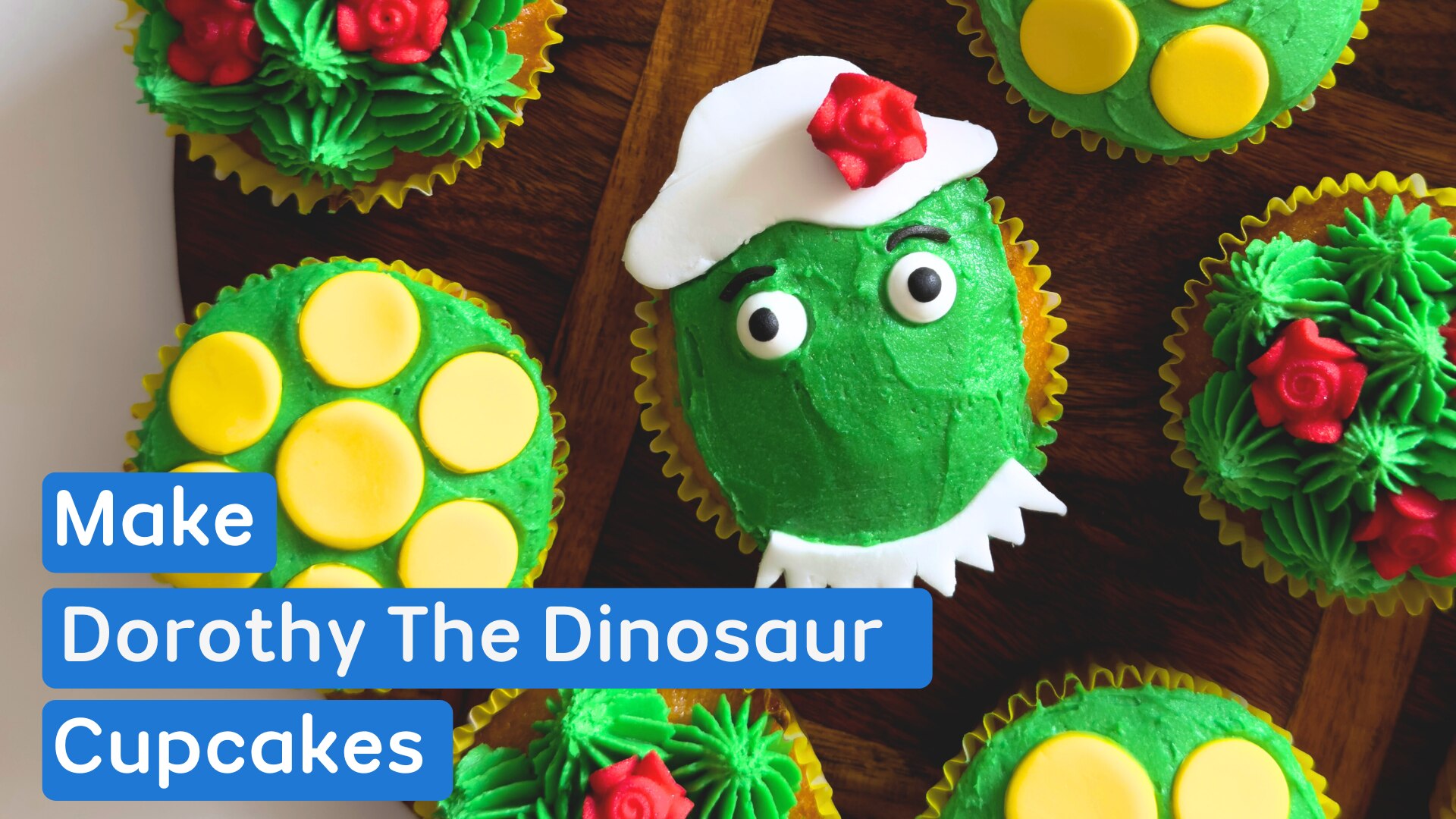 Dorothy The Dinosaur Cupcakes Thumbnail Image