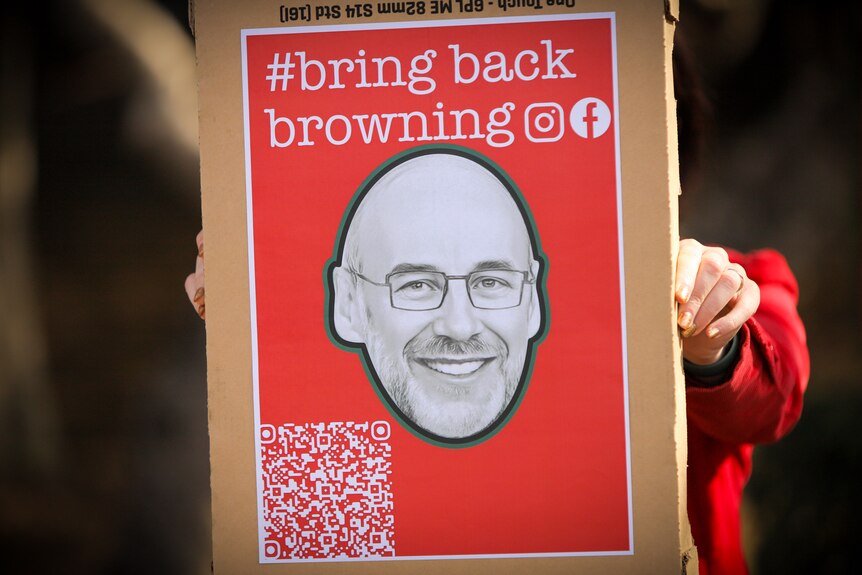 Bring back Browning sign.