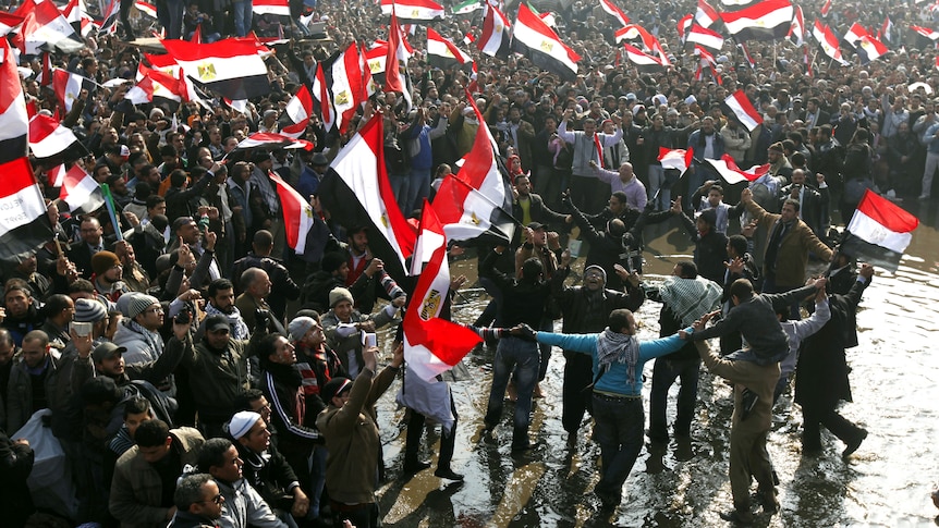 One year on in Tahrir Square