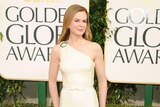 Nicole Kidman arrives at Golden Globes