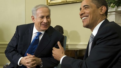 Benjamin Netanyahu and Barack Obama at the White House, May 2009 (AFP: Jim Watson)