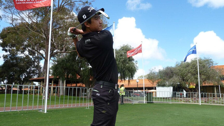 Jin Jeong 2013 winner of the Perth International golf event