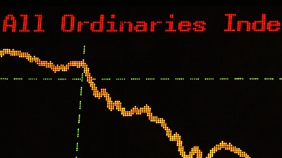 File photo: All Ordinaries Index (AAP: Dean Lewins)