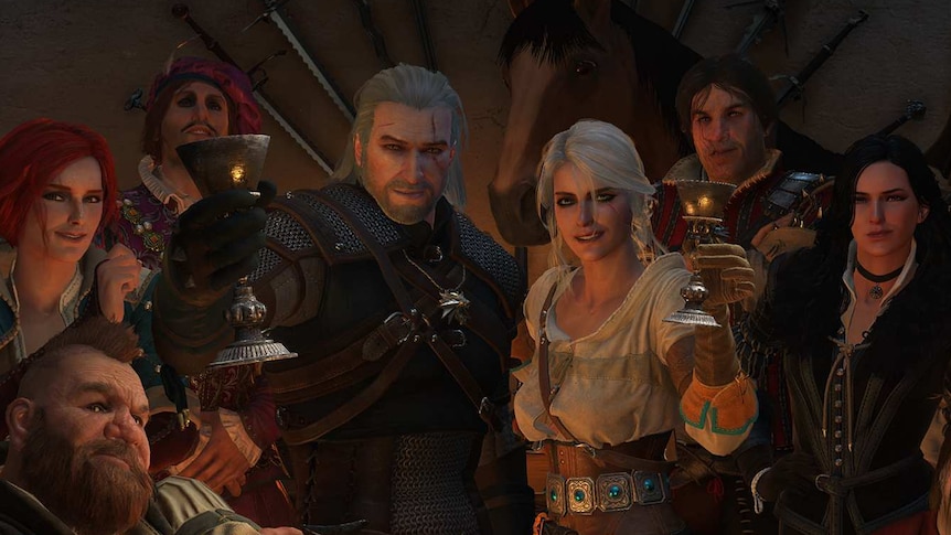Characters from The Witcher game series