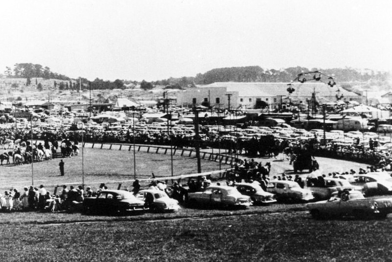 Mount Gambier showgrounds in 1960