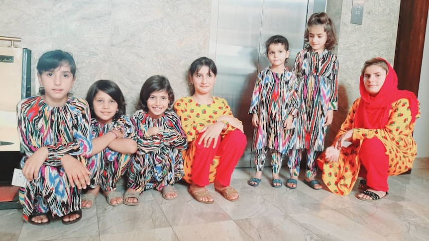 The children in Islamabad