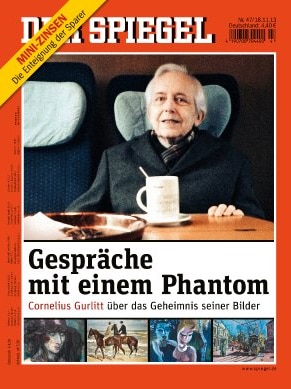 Cornelius Gurlitt appears on Der Spiegel's front cover