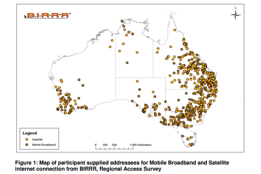 Data Drought map